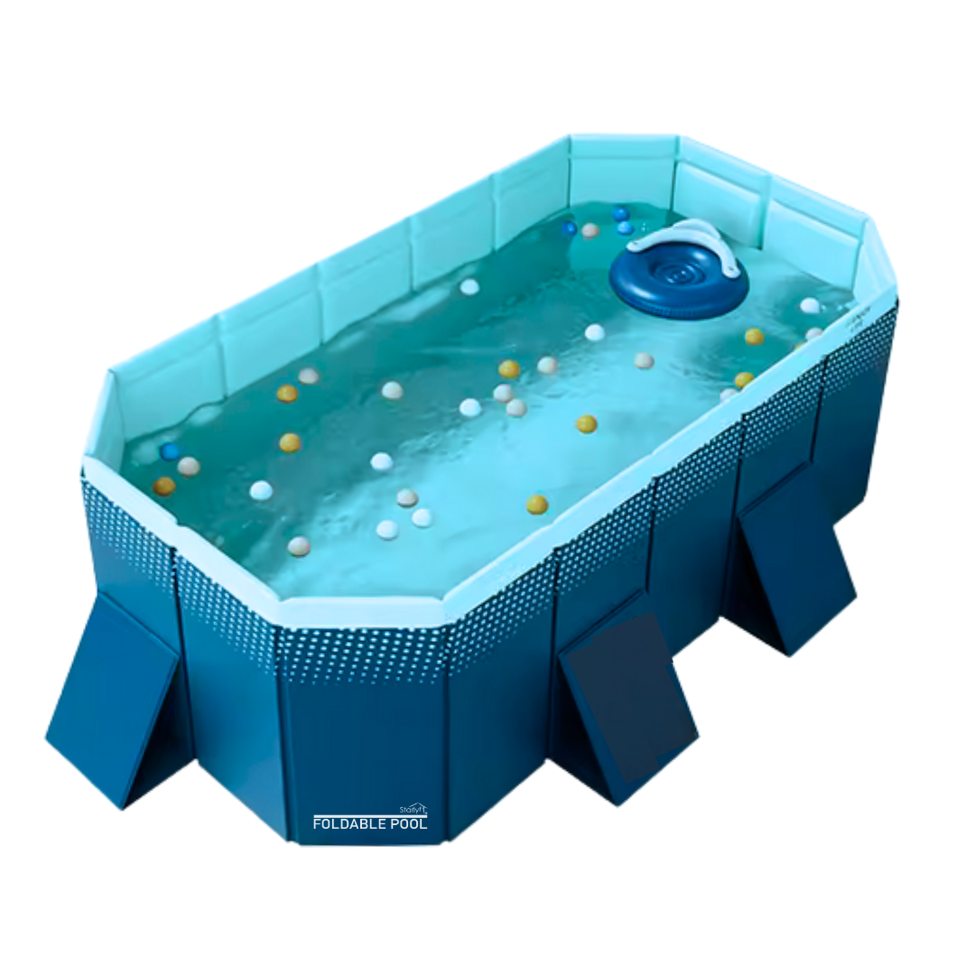 FoldablePool™ – Refresca tu verano con estilo y comodidad, ideal para niños y mascotas (LIQUIDACION POR CIERRE)