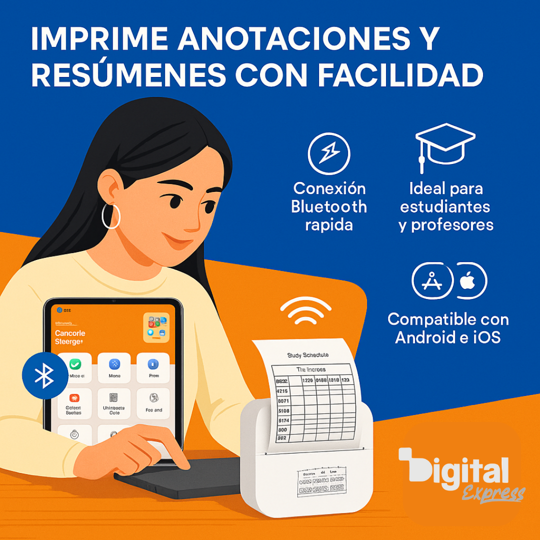 M2 Mini Impresora Térmica Portátil Bluetooth & WiFi – Imprime Donde Quieras 🖨️📱