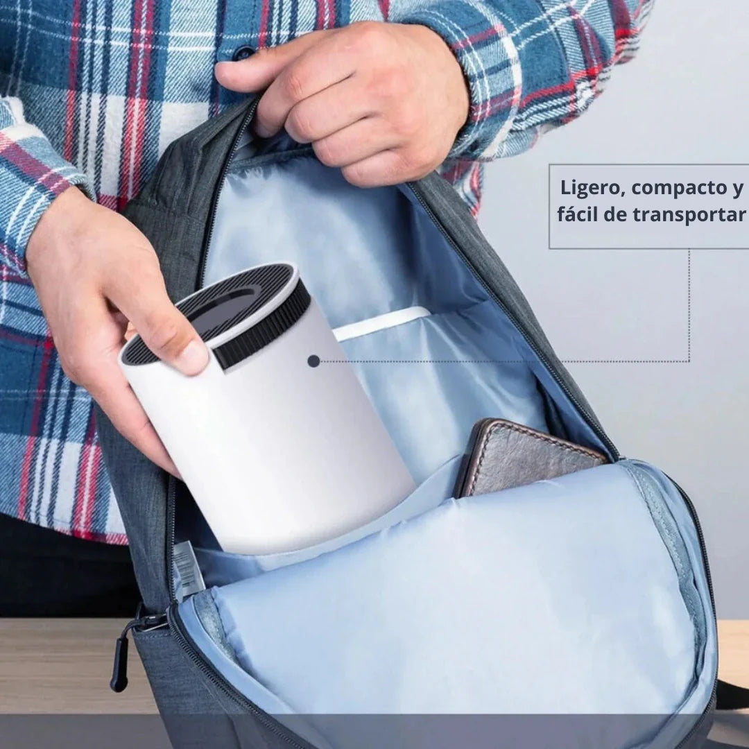 CineMax - Proyector Smart Portátil 4K Full HD 1080p [Suscripción gratuita de 1 año para los primeros 100]