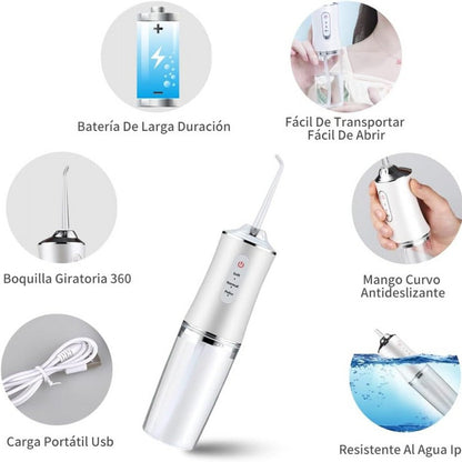AquaFloss™ - Limpieza Profunda y Confortable para una Sonrisa Saludable