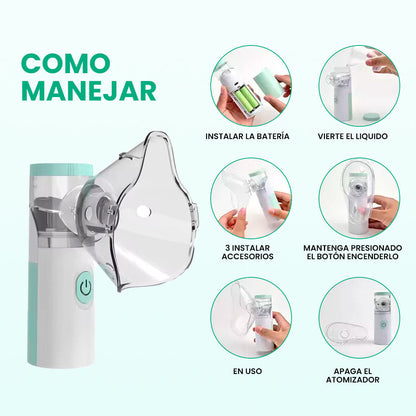 NabulaTech® Nebulizador | Alivio Rápido para Tu Respiración 🌬️- ¡Entrega en 24h!