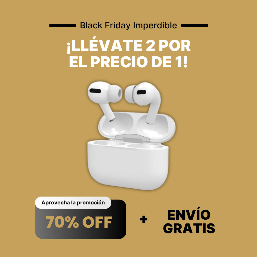 🔥Calentamiento Black Friday🔥Compra 1 y Lleva 2 Auriculares Inalámbricos 2ª Generación