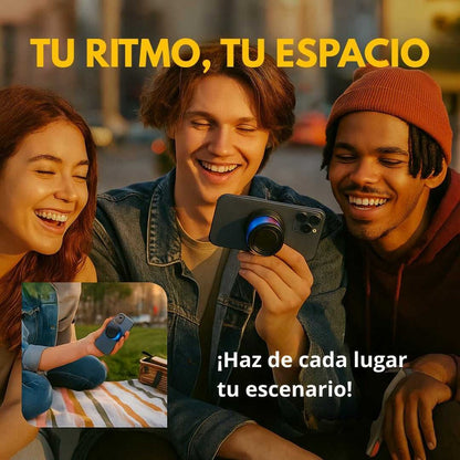 (Compra 1, Lleva 2) RUGE TU MÚSICA A DONDE VAYAS CON EL ALTAVOZ SONIDO POTENTE Y MAGNETICO • LIQUIDACIÓN POR CIERRE