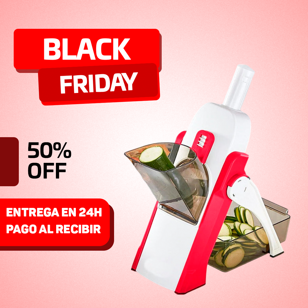 Cortadora de Alimentos 4 en 1 – Rodajas, Palitos, Juliana y Cubitos en Segundos🔥Calentamiento Black Friday🔥
