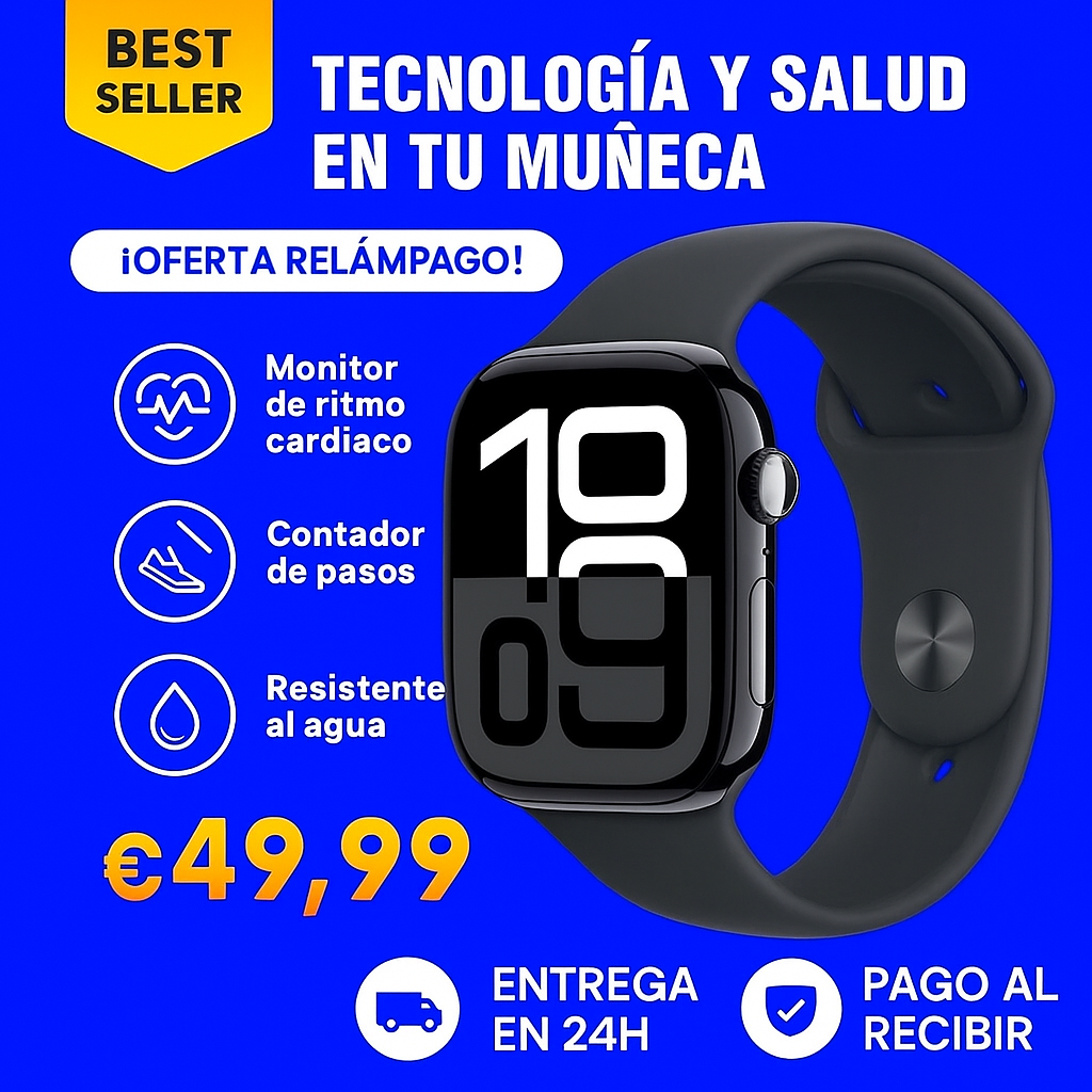 AirWatch Series 10 PRO – Conecta, Entrena y Vive Mejor | ¡Envío Gratis 24h!