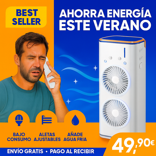 ❄️ Aqua Breeze™ - Enfriador Evaporativo Premium 4‑en‑1 – FRESCURA EFICIENTE • ÚLTIMAS UNIDADES