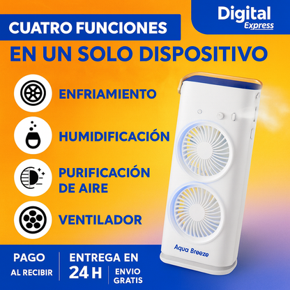 ❄️ Aqua Breeze™ - Enfriador Evaporativo Premium 4‑en‑1 – FRESCURA EFICIENTE • ÚLTIMAS UNIDADES