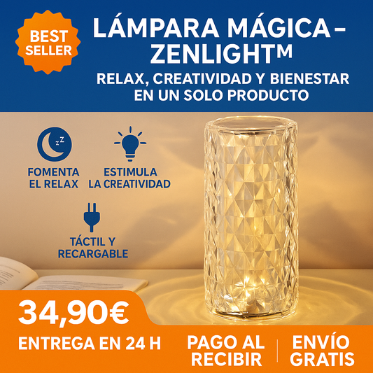 Lámpara Mágica - ZenLight™ | Relax, Creatividad y Bienestar en un Solo Producto