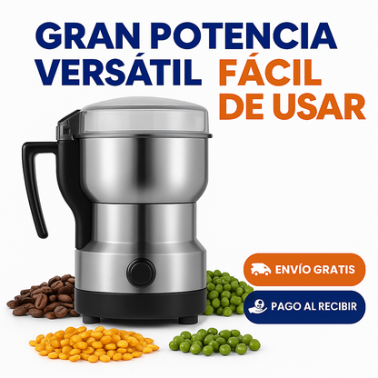 Molinillo Eléctrico 200W 5 em 1 + Picadora MiniChef GRATIS – ¡Liquidación Final por Cierre de Tienda!