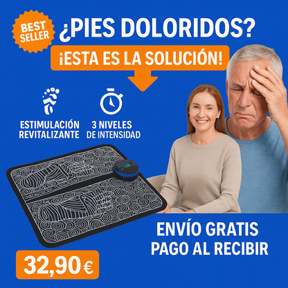 Masajeador de Pies Eléctrico – RelaxPies™ | Relájate y Alivia el Estrés en Minutos (LIQUIDACIÓN POR CIERRE)