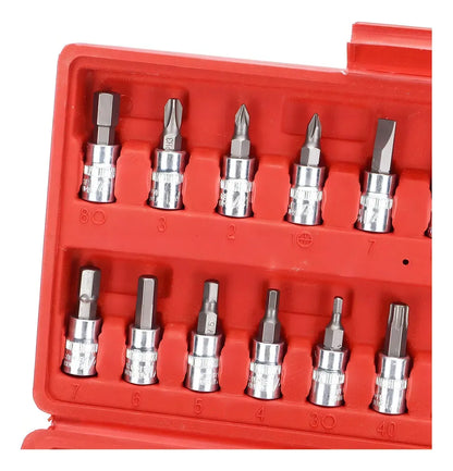 [KIT COMPLETO 46x1] MasterRachet® – Maletín Profesional con Llaves de Tubo y Accesorios