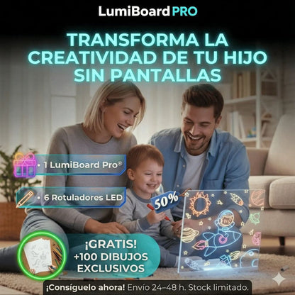 🔥Black Friday🔥Tiempo en familia sin pantallas, solo imaginación| LumiBoard Pro®
