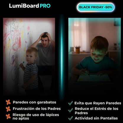 🔥Black Friday🔥Tiempo en familia sin pantallas, solo imaginación| LumiBoard Pro®