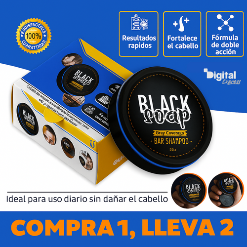 [Compra 1 y Lleva 1 Gratis] Jabón Tratamiento AntiCanas y Crecimiento Del Cabello 2x1 - OnixSoap™