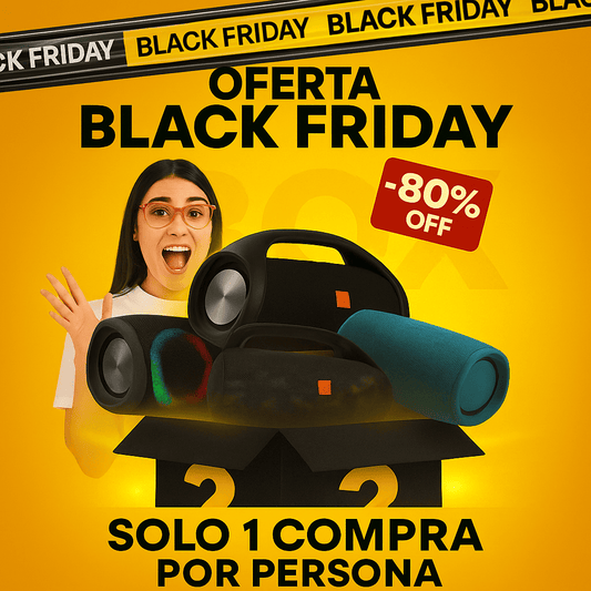 🔥Calentamiento Black Friday🔥 Altavoz Sorpresa – Potencia y Sonido Imbatibles – Limitado a 1 Pedido por Cliente ⚠️
