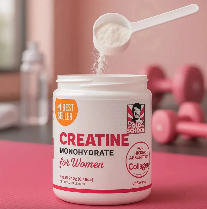 FitGlow™ - Creatina Monohidratada para Mujeres con Colágeno y Efecto Tonificador