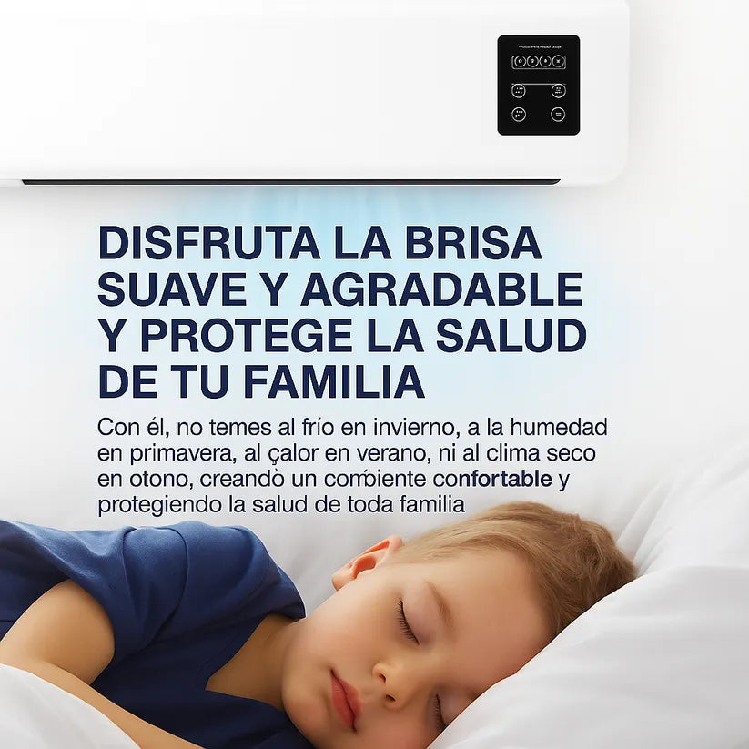 🔥Black Friday🔥 Mini Aire Acondicionado Portátil 2 en 1 - Calienta y Enfría al instante, con Bajo Consumo Energético
