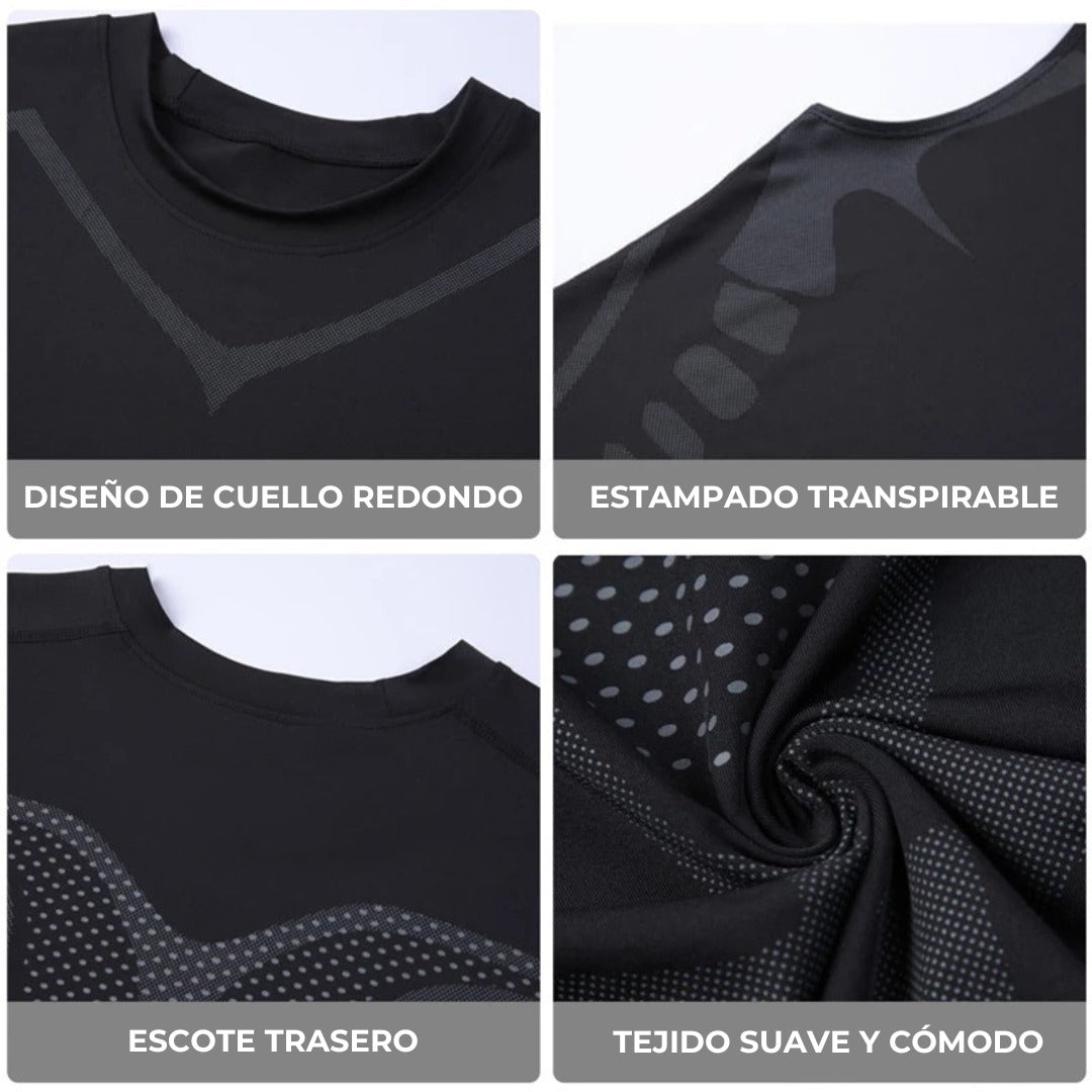 [COMPRA 1, LLEVA 2] MAXREDUCE - Camiseta Reductora - Tecnología Iónica e Infrarroja