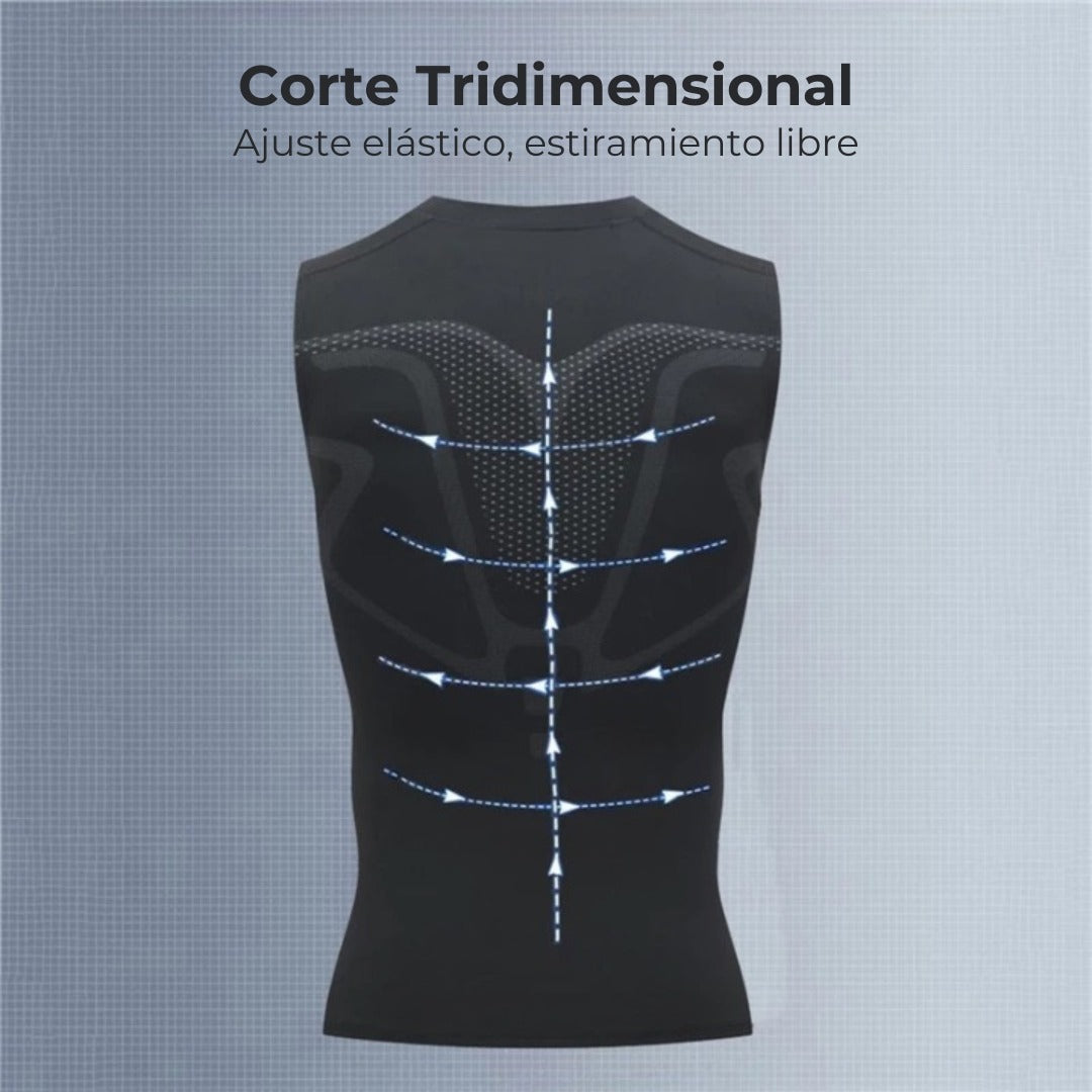 [COMPRA 1, LLEVA 2] MAXREDUCE - Camiseta Reductora - Tecnología Iónica e Infrarroja