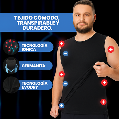 [COMPRA 1, LLEVA 2] MAXREDUCE - Camiseta Reductora - Tecnología Iónica e Infrarroja