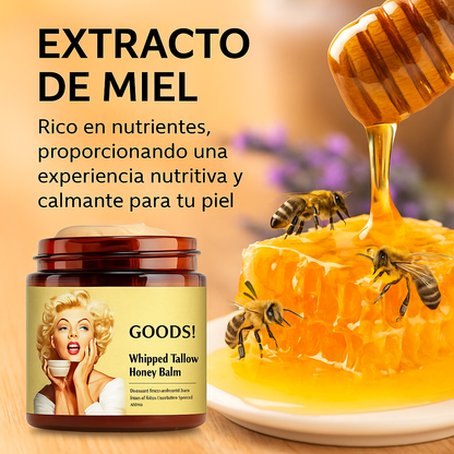 [PAGA 1, LLEVA 2] EvilGoods™  Bálsamo de Miel y Sebo Batido - No te Escondas Más Detrás del Maquillaje