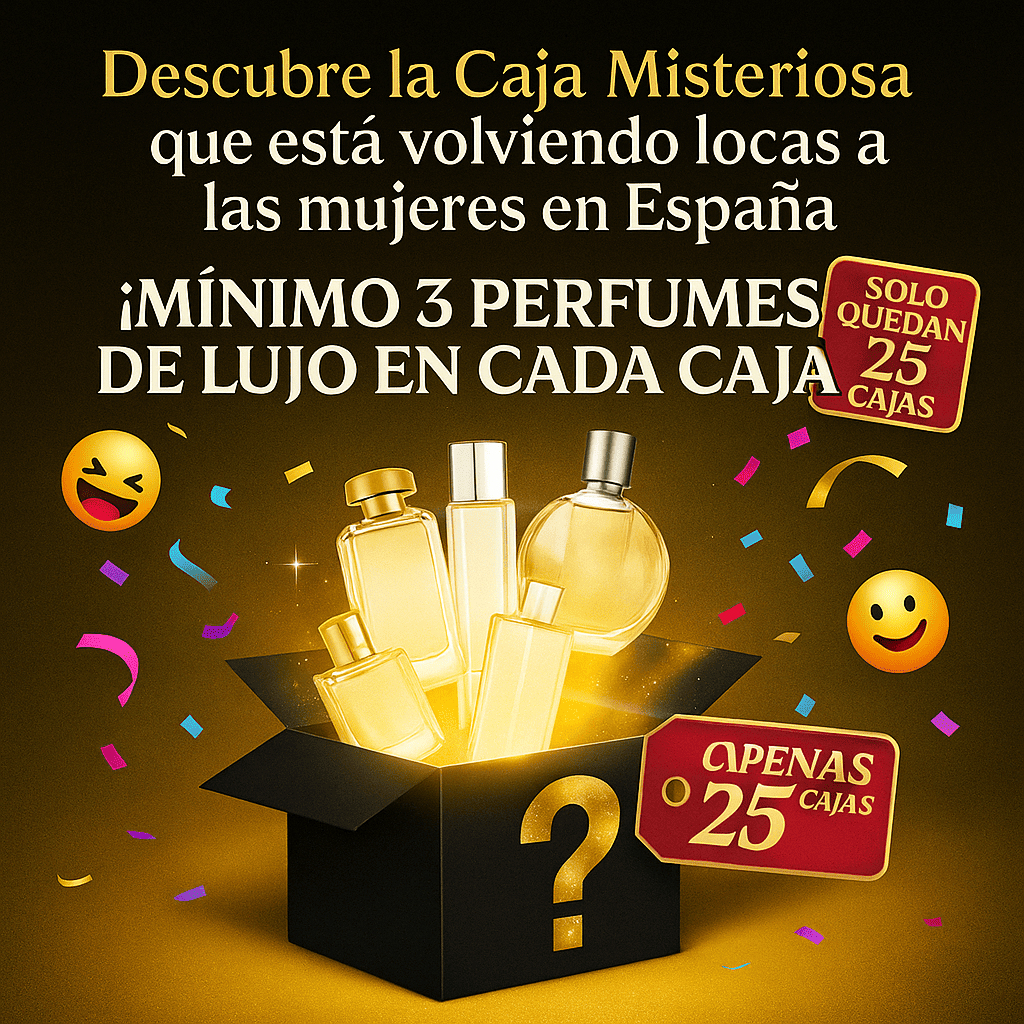 Caja Misteriosa de Lujo – Recibe 3 o Más Perfumes de Mujer Importados (LIQUIDACION POR CIERRE)