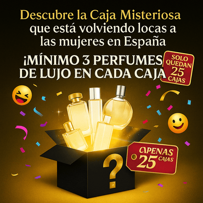 Caja Misteriosa de Lujo – Recibe 3 o Más Perfumes de Mujer Importados (LIQUIDACION POR CIERRE)