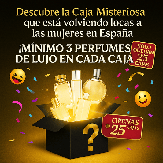 Caja Misteriosa de Lujo – Recibe 3 o Más Perfumes de Mujer Importados (LIQUIDACION POR CIERRE)