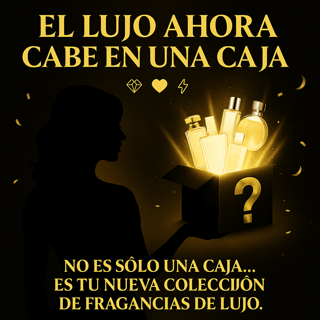 Caja Misteriosa de Lujo – Recibe 3 o Más Perfumes de Mujer Importados (LIQUIDACION POR CIERRE)
