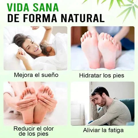 [Paga 20, Recibe 30 Unidades] Parche Detox Pies VidaTox™ – Eliminación de Toxinas Mientras Descansas