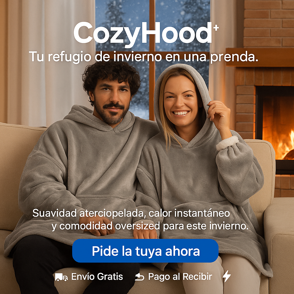 Batamanta Sudadera Oversized con Forro Polar Swug InnovaGoods (Oferta limitada invierno 2025)