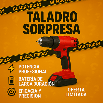 🔥Black Friday🔥 Taladro Percutor Sorpresa + Regalos Exclusivos