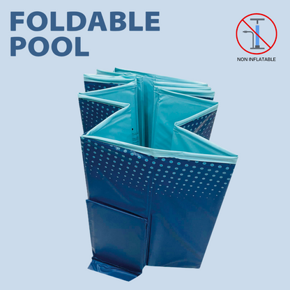 FoldablePool™ – Refresca tu verano con estilo y comodidad, ideal para niños y mascotas (LIQUIDACION POR CIERRE)