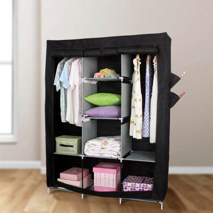 [SÚPER LIQUIDACIÓN] Armario Plegable con 8 Compartimientos y Estructura Reforzada