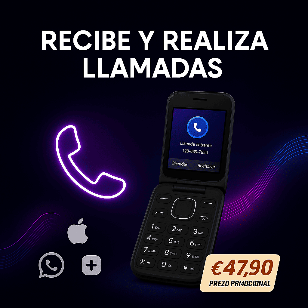 Teléfono Inteligente i16 PRO Flip™ – Diseño plegable, batería duradera, cámara UHD (LIQUIDACION POR CIERRE)