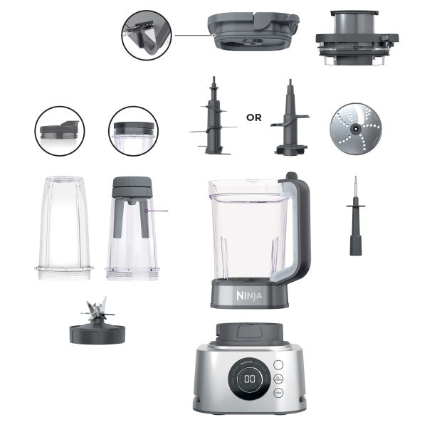 Sistema de cocina Ninja®, licuadora, extractor, 2 vasos - SS400